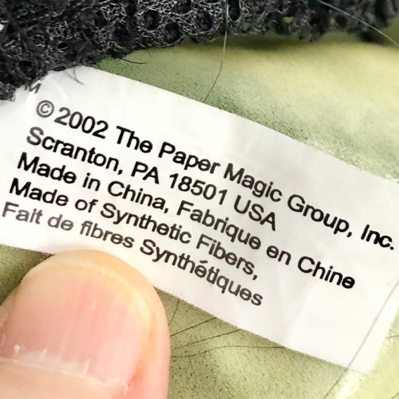 Halloween Mask, Vintage 2003, The Paper Magic Group, Creepy Mask, Beard, Zombie - Picture 15 of 16